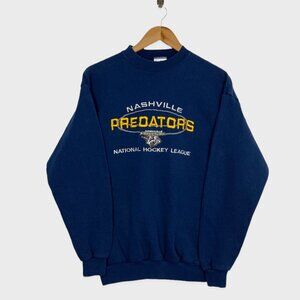 90s Vintage Nashville Predators NHL Sweatshirt, Retro Hockey Shirt For Men Women